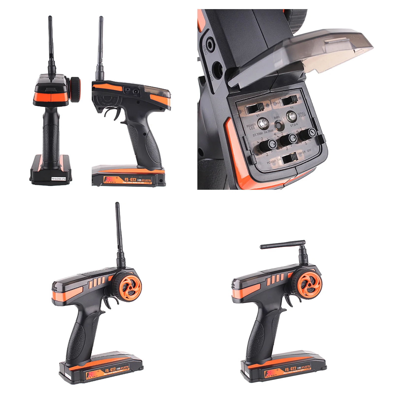 Радиопередатчик Flysky Радиоуправляемый с приемником 2 4 ГГц канала для модели