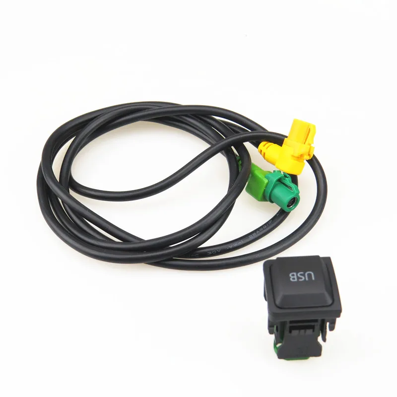 AZQFZ RCD510 RNS510 USB-кабель выключатель проводки набор кнопок адаптера для VW Jetta 5 Golf MK5 MK6