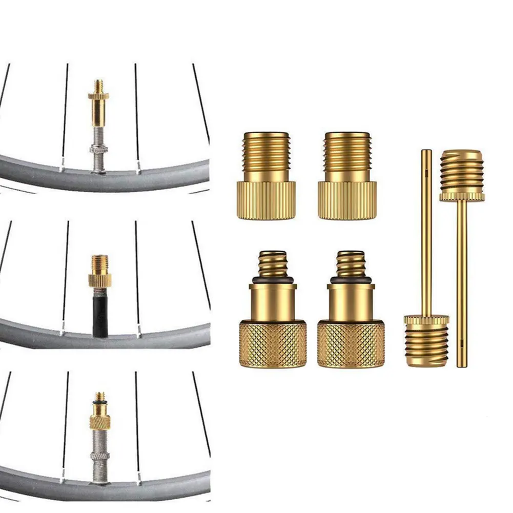

Professional Bicycle Adapter Inflation Adapter Set Pump Adapter Valve Adapter Bike Valve Adapter Tube Pump Air Compressor Tools