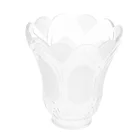 Сменный потолочный вентилятор, люстра для туалетного столика, матовый и прозрачный стеклянный тень #1