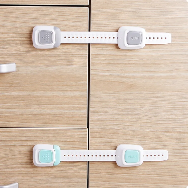 Регулируемый ремешок для безопасности детей самоклеящиеся замки холодильников