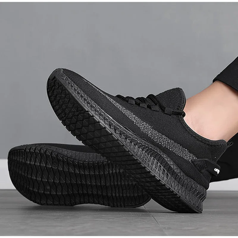 Кроссовки мужские с вулканизированной подошвой дышащие Нескользящие легкая