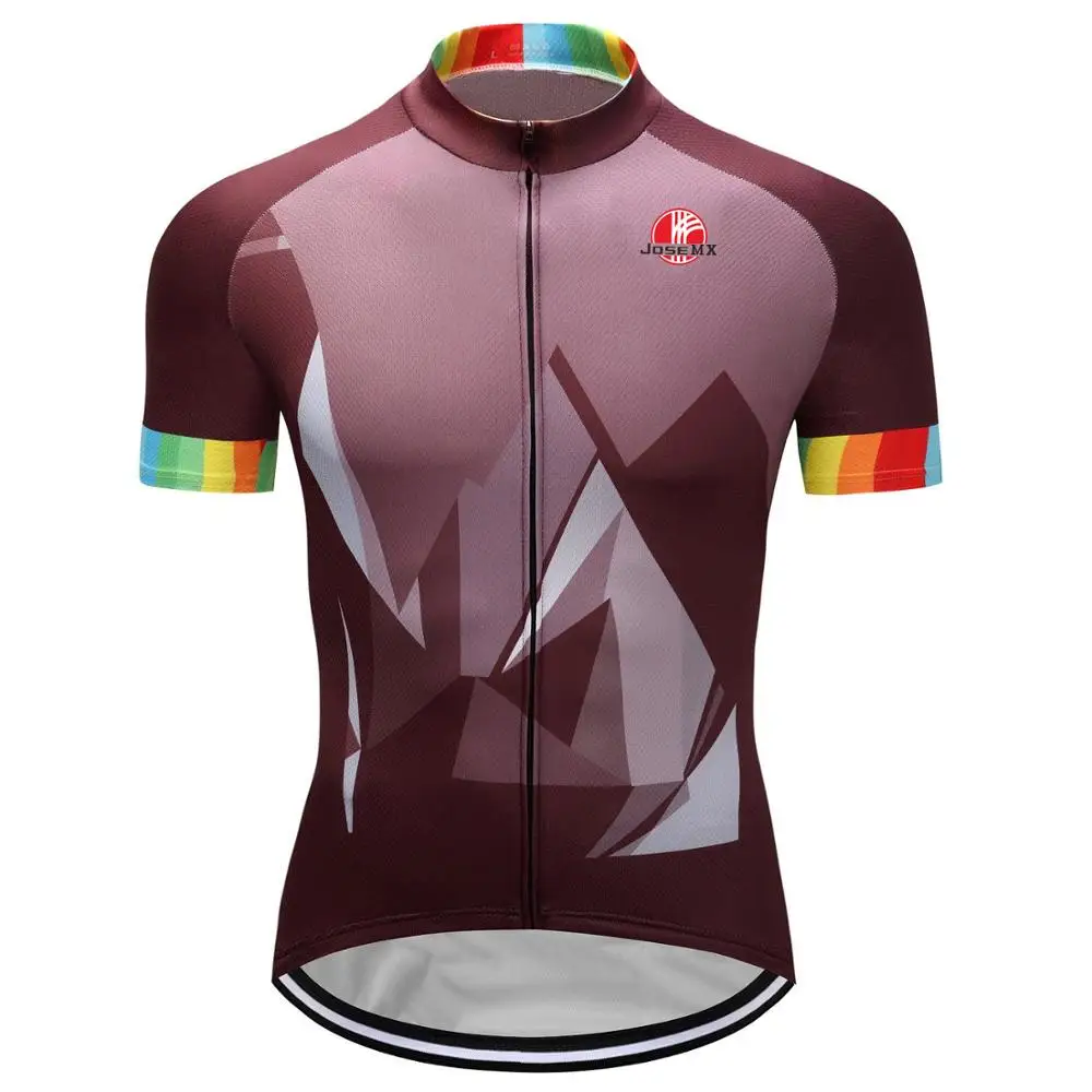 Велоспорт Джерси велосипед MTB спортивный одежда Maillot короткий рукав рубашка