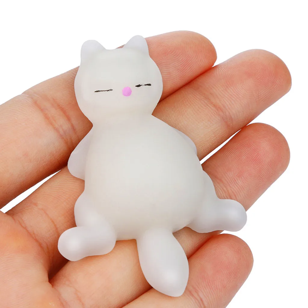 Мягкие игрушки Mochi Lazy Cat Squeeze Healing Fun Kawaii для снятия стресса мягкие забавные детские