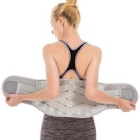 newest design medical support bar belt orthopedic posture corrector brace waist trimmer belt lower back lumbar support belt