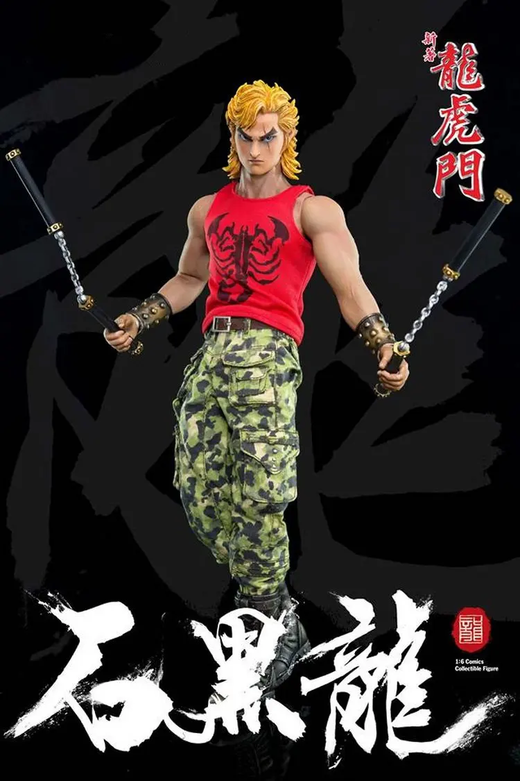 Игрушки ACG ATF-005 1/6 новые Дракон Тигр ворота комиксов фигурка Коллекционная Shi