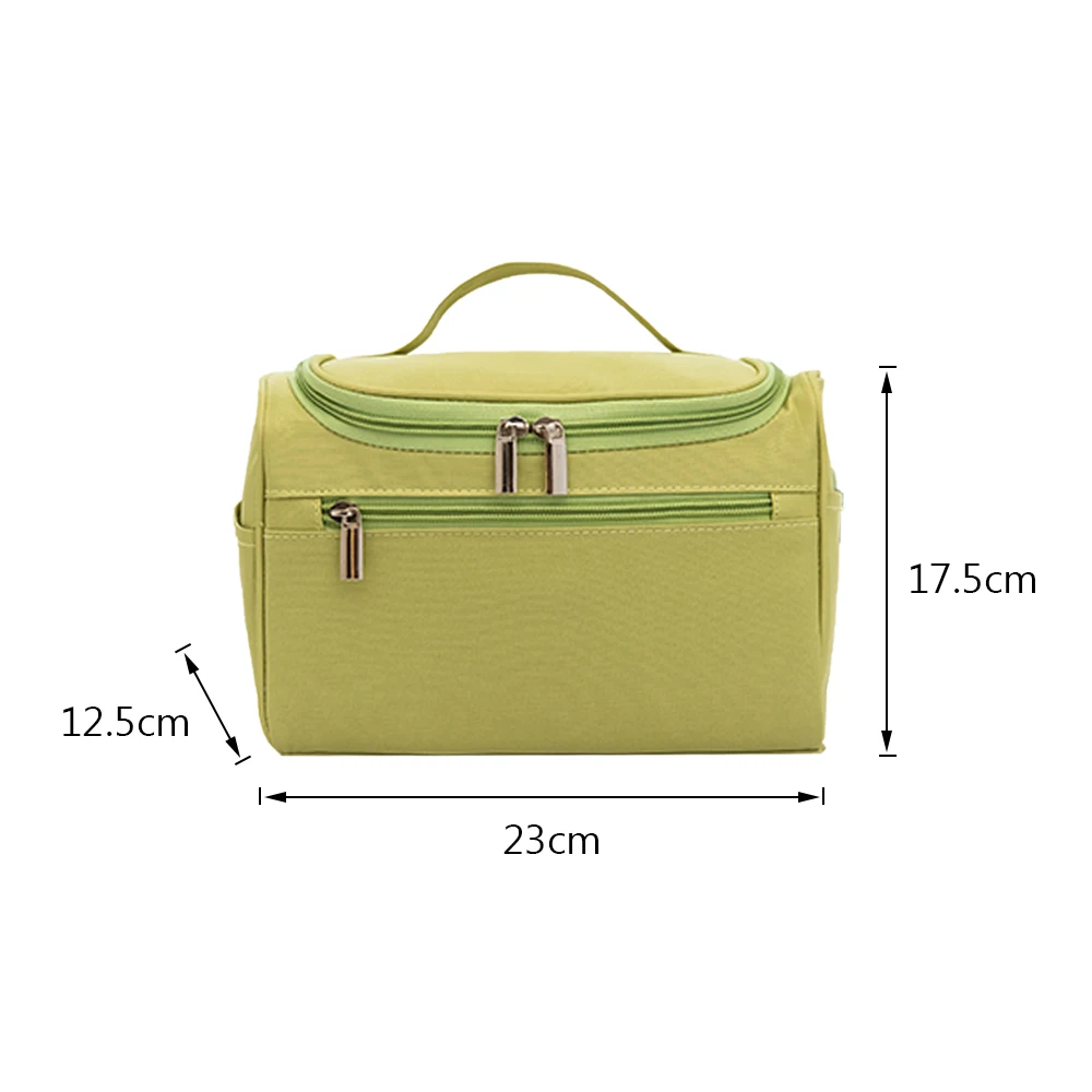 Дорожная косметичка вместительный органайзер для косметики с крючками | Дом и