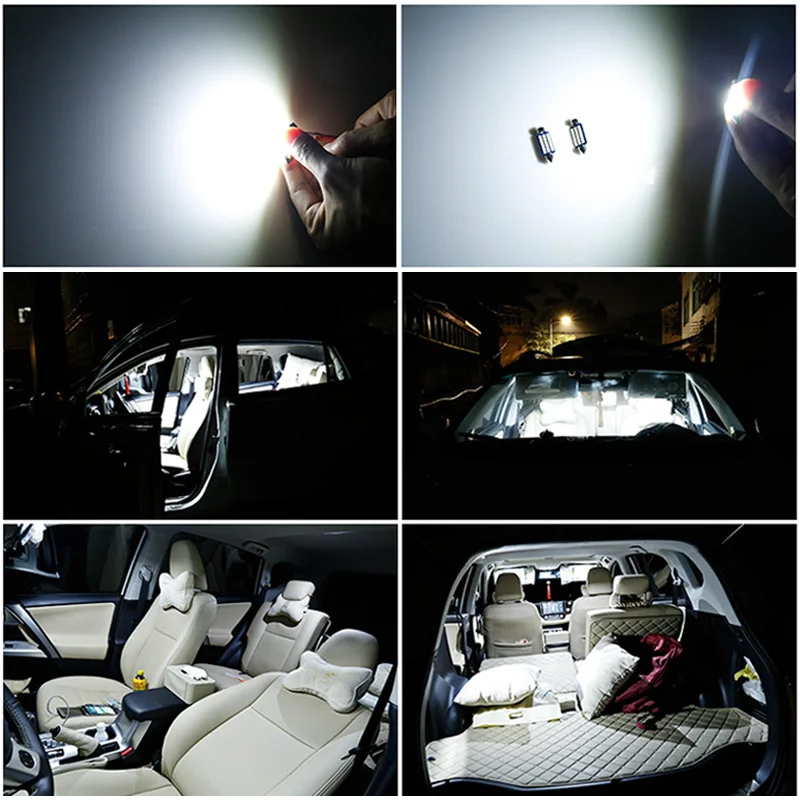 

LUCKZHE Canbus For Mazda 3 BK BL BM BN 2004-2020 Vehicle LED Interior Dome Map Trunk Light Upgrade Kit Car Lighting Accessories