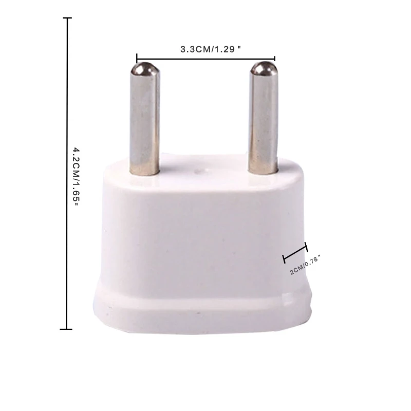 Переходник из чистой меди для розетки европейского стандарта и американского