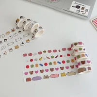 1pc simple cartoon pig expression washi tape japanese paper diy planner masking tape adhesive tapes decorative stationery tape