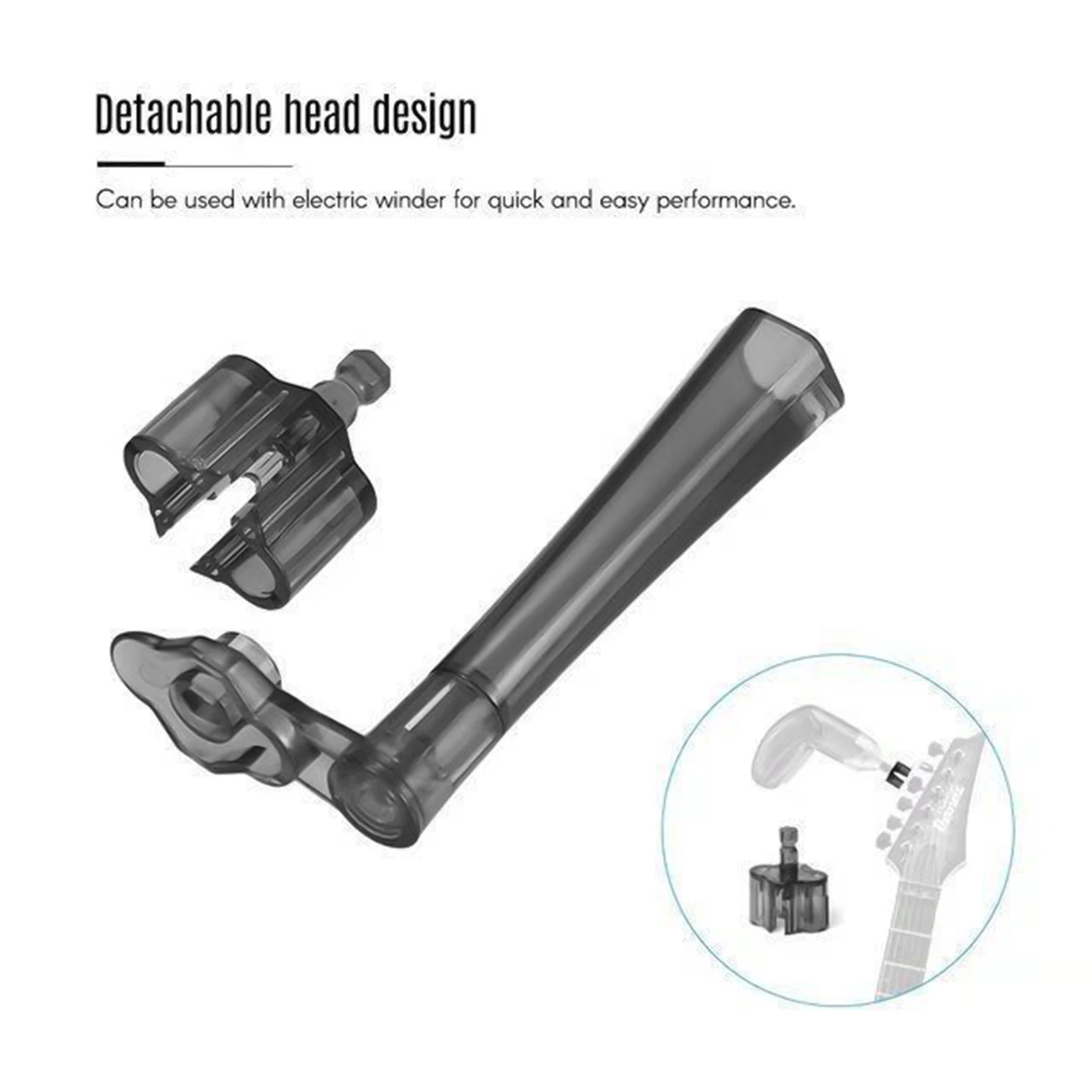 Намотка для струн акустической гитары пластиковая намотка басов моста съемник