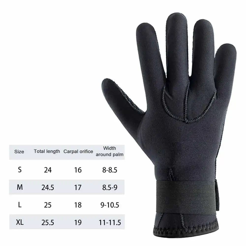 

3mm Neoprene Diving Gloves Spearfishing Waterproof Swimming Scuba Drysuit Gloves Anti-Slip Warm Water Sports Snorkeling Surfing