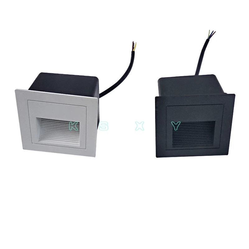 Встраиваемый светодиодный светильник для лестницы IP65 85-265 в 4 шт. 3 Вт 12 В настенный