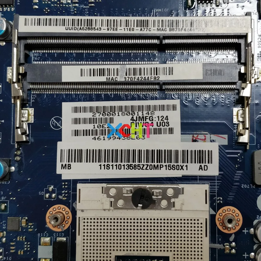 Протестированная материнская плата для ноутбука Lenovo Y770 G770 11S11013585 11013585 PIWG4 |