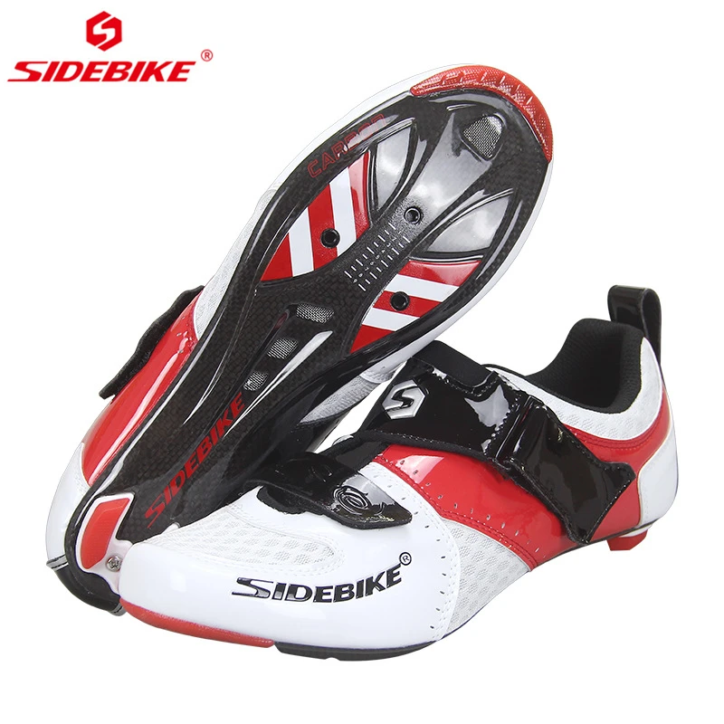 Мужская обувь для шоссейного велосипеда с самоблокирующимся замком дышащий