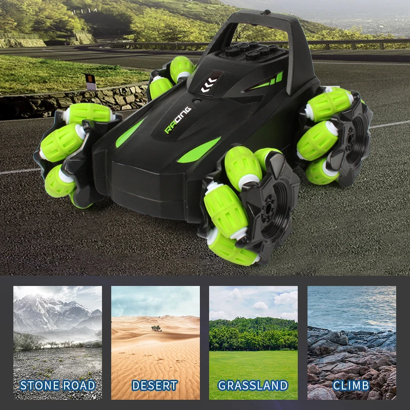 новый 120 4wd rc трюк автомобиль дис