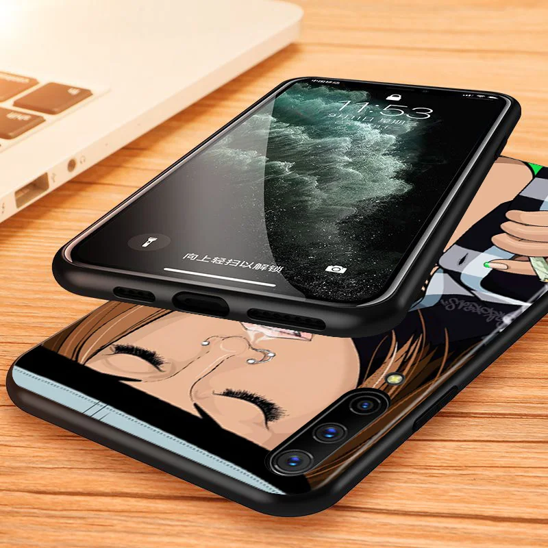 

Make Money Cash Art Girl for Samsung Galaxy A42 A51 A90 5G UW A80 A70 A60 A50 A40 A20E A2 Core A10S M30 Phone Case