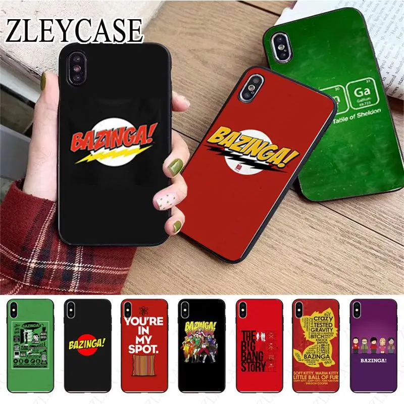 Чехол для телефона Bazinga The Big Bang Theory tv show iphone x xs 12 pro max 5s 6S plus 7 8plus SE 2020 xr xsmax 11pro