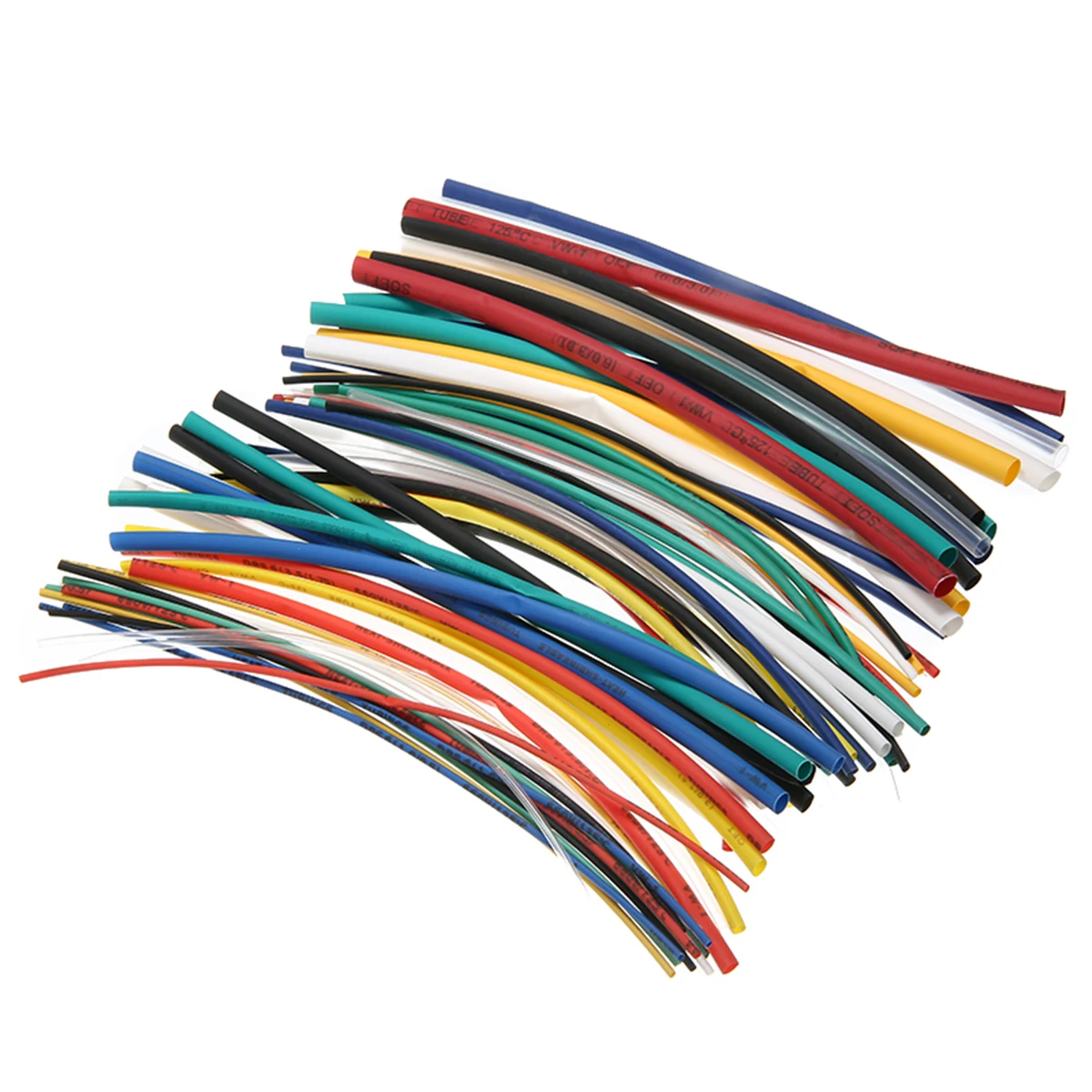 70 шт. термоусадочные трубки для кабелей 8 размеров|Кабельные рукава| |