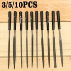 Набор пилок для алмазных игл, 3510 шт., инструменты для ремонта, набор пилок для металла ювелирные изделия из стекла и камня, резьбы по дереву, S8KCA64