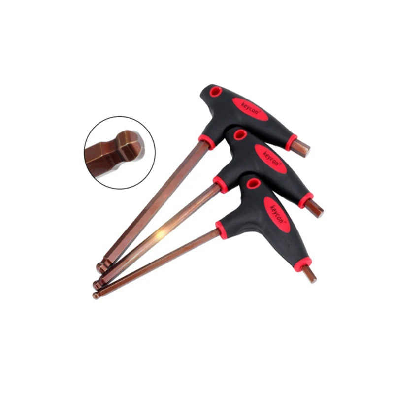 8 шт. T образная рукоятка S2 шестигранный ключ с шаровой головкой набор прочных