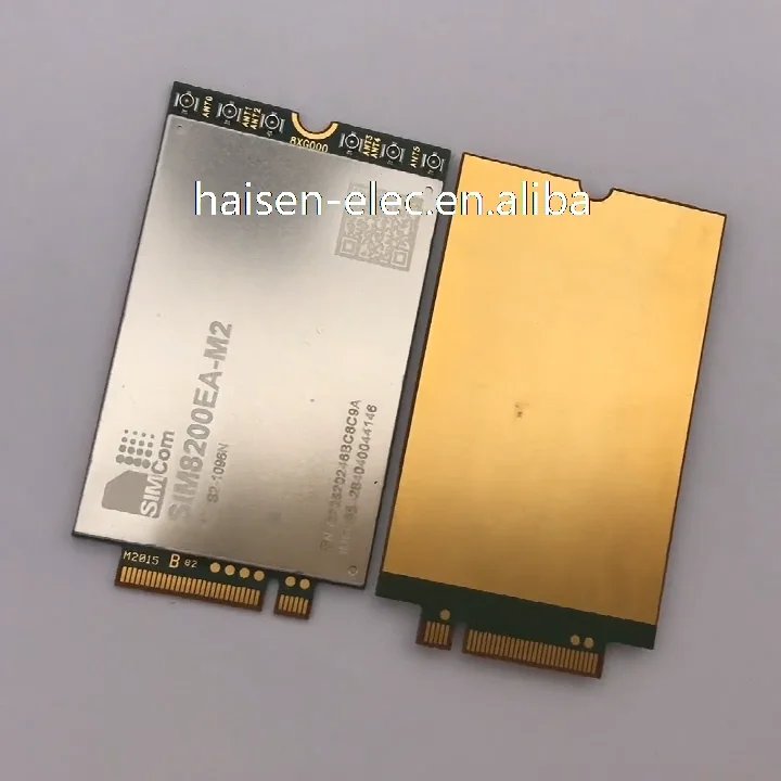 

HAISEN 5G MODULE simcom SIM8200EA-M2 supports R15 5g NSA/SA up to 4.0 Gbps data transfer Multi-Band SIM8200EA-M2