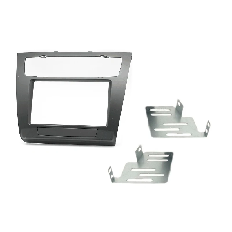 

CITALL автомобиля 2 Din Радио панель стерео Панель отделка стикер на пластине подходит для BMW 1-Series E81 E82 E87 E88 2007 2008 2009 2010 2011