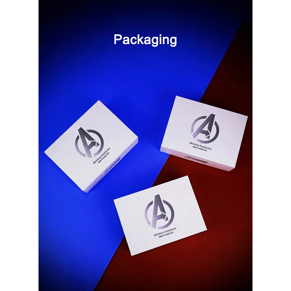 Новое поступление сертифицированные TWS наушники Marvel настоящие Беспроводные