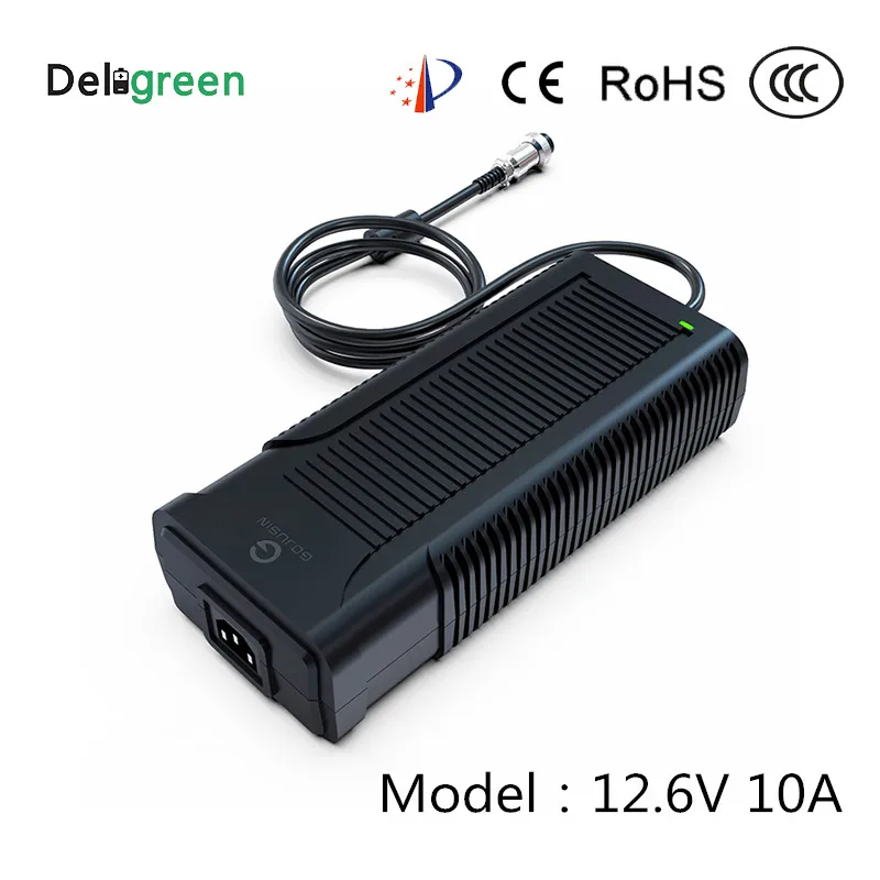 3S 12 6 V 10A адаптер питания для 12V литиевых 18650 аккумуляторов Зарядное
