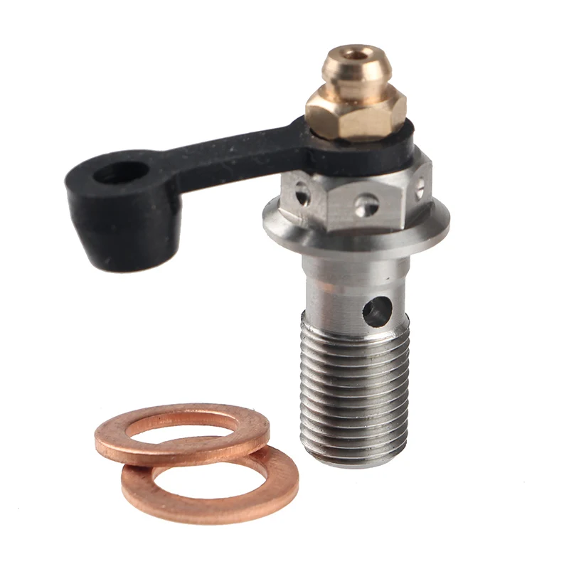 

Motorcycle 304 Stainless Steel Banjo Bolt with Copper Nipple Cnc Process Universal for Honda Yamaha Kawasaki Suzuki