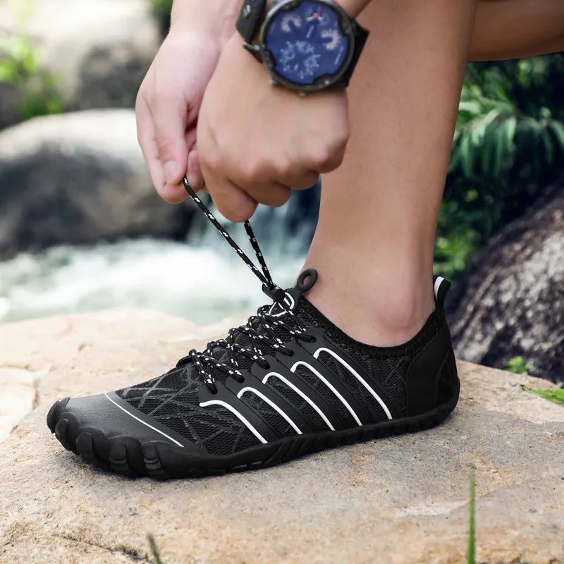 Быстросохнущие мужские туфли на плоской подошве Женская водонепроницаемая