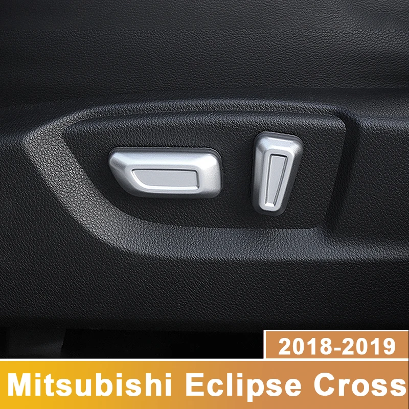 

For Mitsubishi Eclipse Cross 2018 2019 Car Interior Seat Adjustment Switch Knob Button Control Cover Trim Garnish Molding