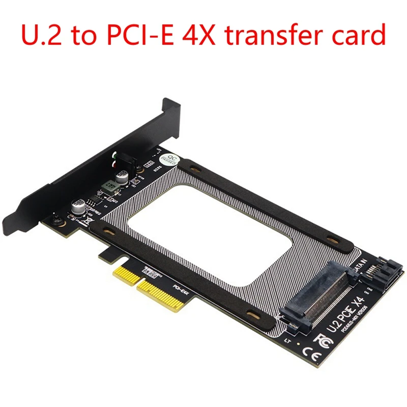 Карта адаптера U.2 к PCI-E 4X PCI E 3 0 SFF-8639 Riser PCIe SSD Card для 2 5 дюймового NVME U2 | Компьютеры и