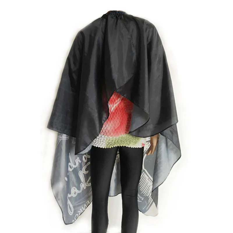 Парикмахерская Ткань для парикмахерской накидка с рисунком черепа фартук из