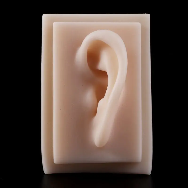 

Hearing Aid For Silicone Left Ear Acupuncture Practice Model Human Anatomical Anatomy Model Teaching Tools Medical Supplies