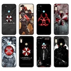 Черный чехол ТПУ для Honor 8a Prime 8s 9 10X Lite 9A 9C 9X Premium Pro 9S, чехол GX36, зонтик биологической опасности