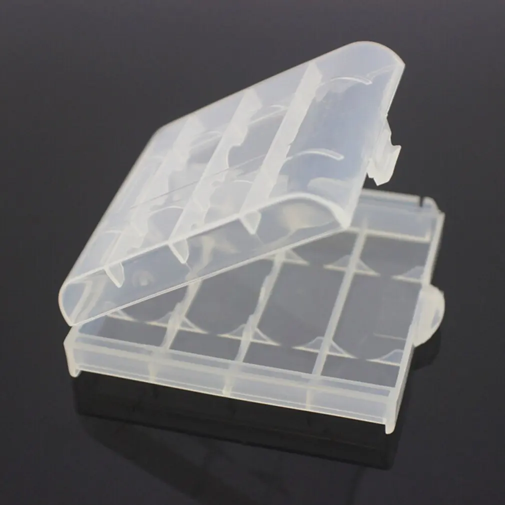 5 шт./упак. красочный пластиковый чехол держатель коробка для хранения 14500 батарей