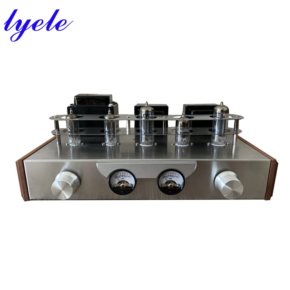 

6n2 6p1 Vacuum Tube Amplifier Kit Dit Vu Meter Single-ended Class A Power Amplifier 3.5w*2