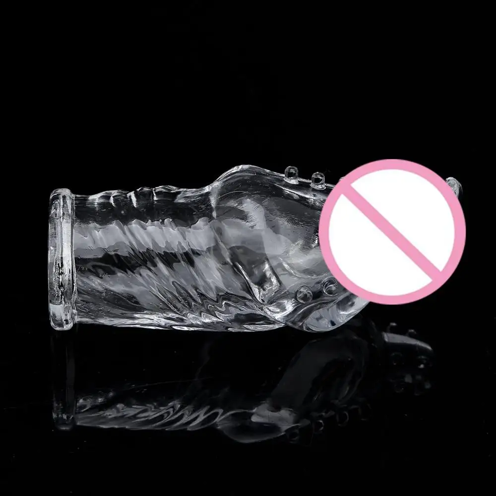 Удлинители для пениса многоразовые увеличивающие презервативы удлинитель