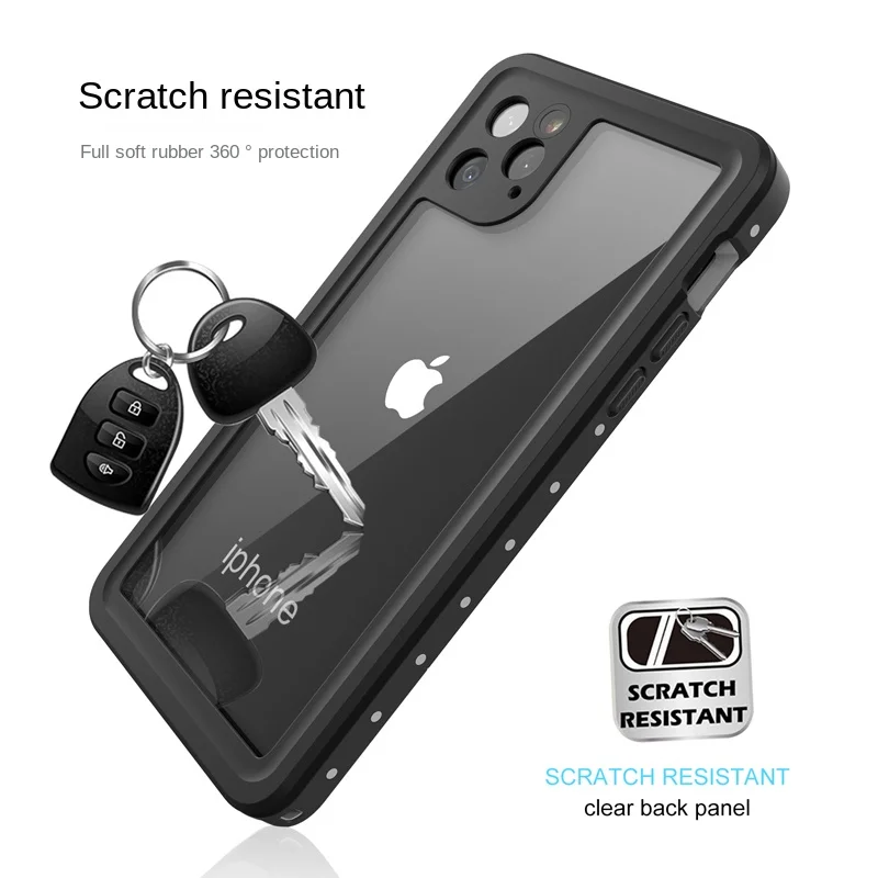 

CX for 12 Pro Max Phone Case Ultra-Thin Drop-Resistant Three-Proof All-Inclusive Waterproof Case Free Shipping