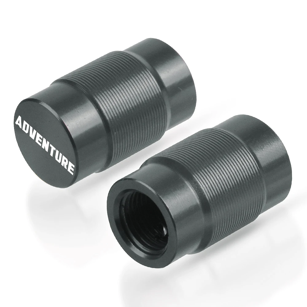 Одна пара алюминиевых колпачков для клапанов колесных шин оранжевая крышка