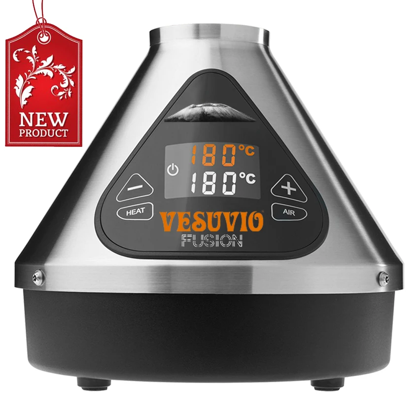 

Новинка 2022 года, настольный испаритель Vesuvio Fusion с набором простых клапанов и измельчителем трав, фабричные мельницы, поставка прямо сейчас