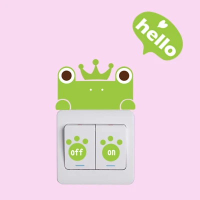 Переключатель декоративные наклейки гнездо животное детская комната крыльцо