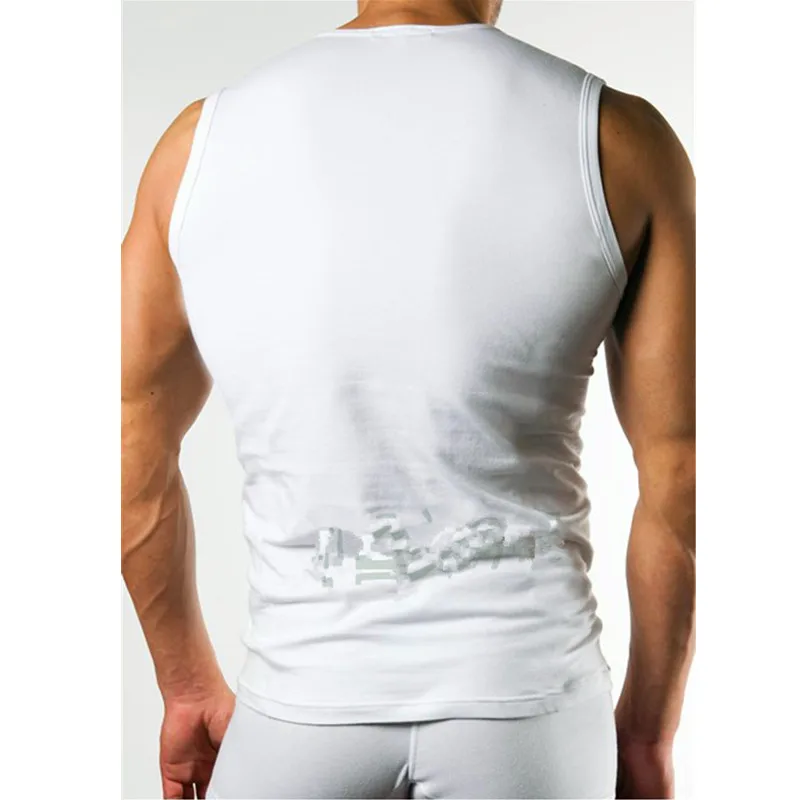 

Summer Men's Clothing Fashion Personality Paragraph Deep V Neck Slim Fitness Undershirt Male Pullover Vest Plus Size Available