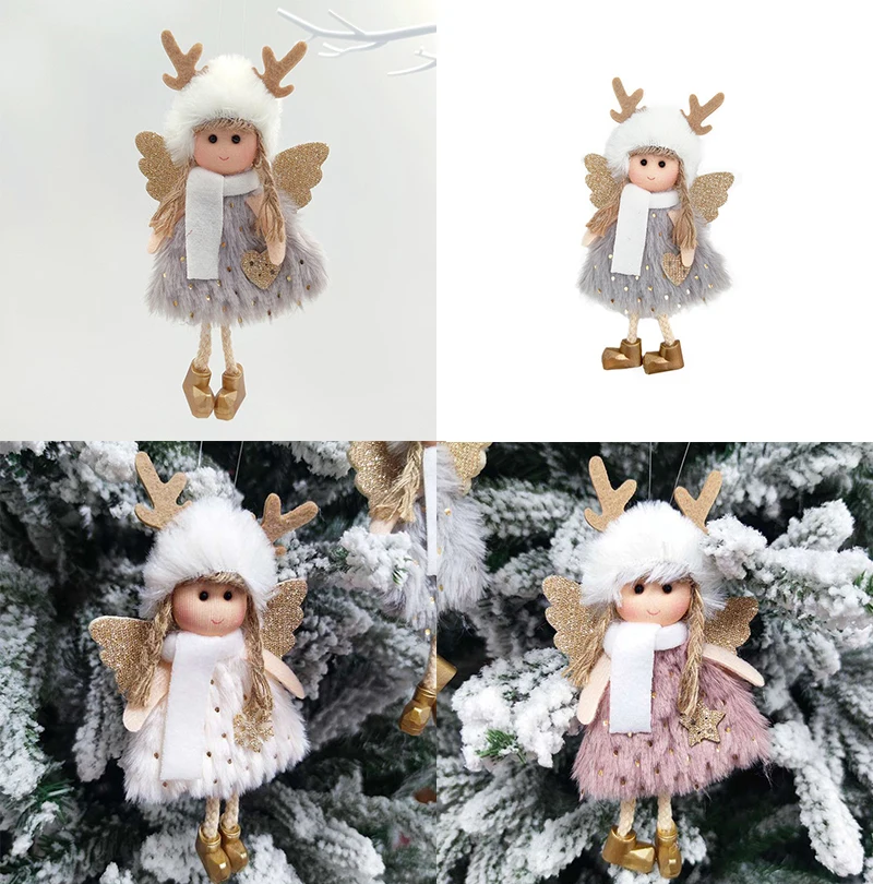 Tree Ornament Christmas New Year Gift Decoration Cute Angel Doll Xmas | Дом и сад