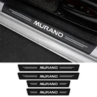 4 шт., детали порога двери автомобиля для Nissan Murano Z50 Z51 Z52 2004 - 2016 2017 2018 2019 2020, аксессуары для настройки