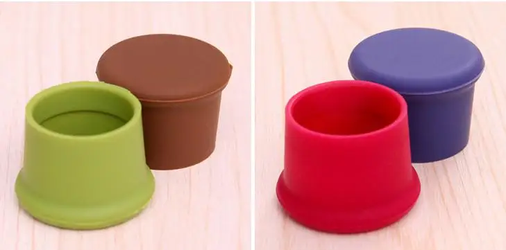 

1000 Pcs Wine Stopper Soft Silicone Bottle Stopper For Wine Plug Sealed Bottle Cap For Beer Soda Drinks Kitchen Gadget Wholesale
