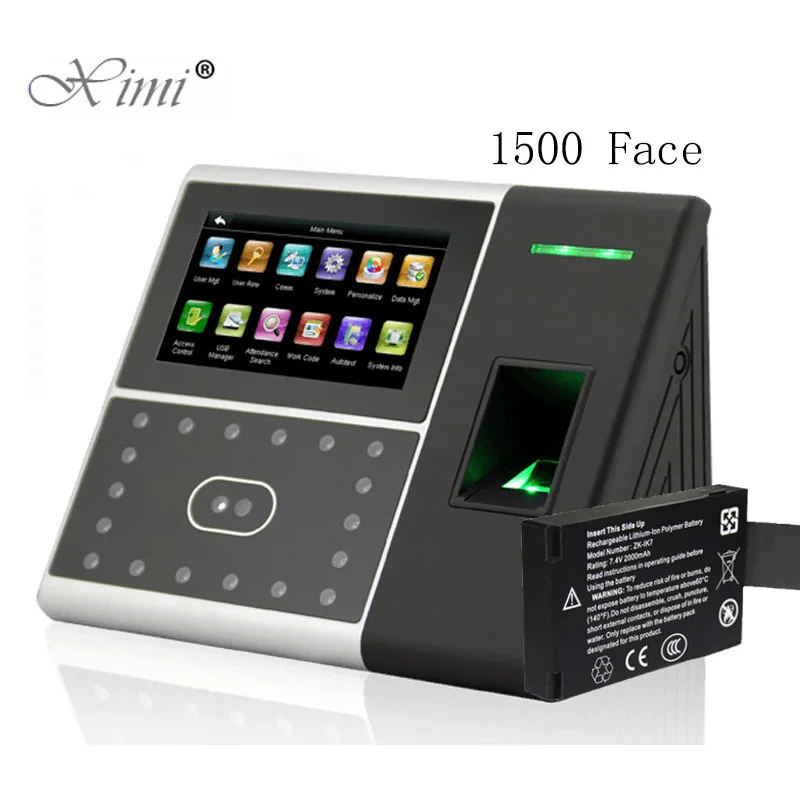 ZK Uface303 Iface303 TCP/IP распознавание лица посещаемость времени система контроля