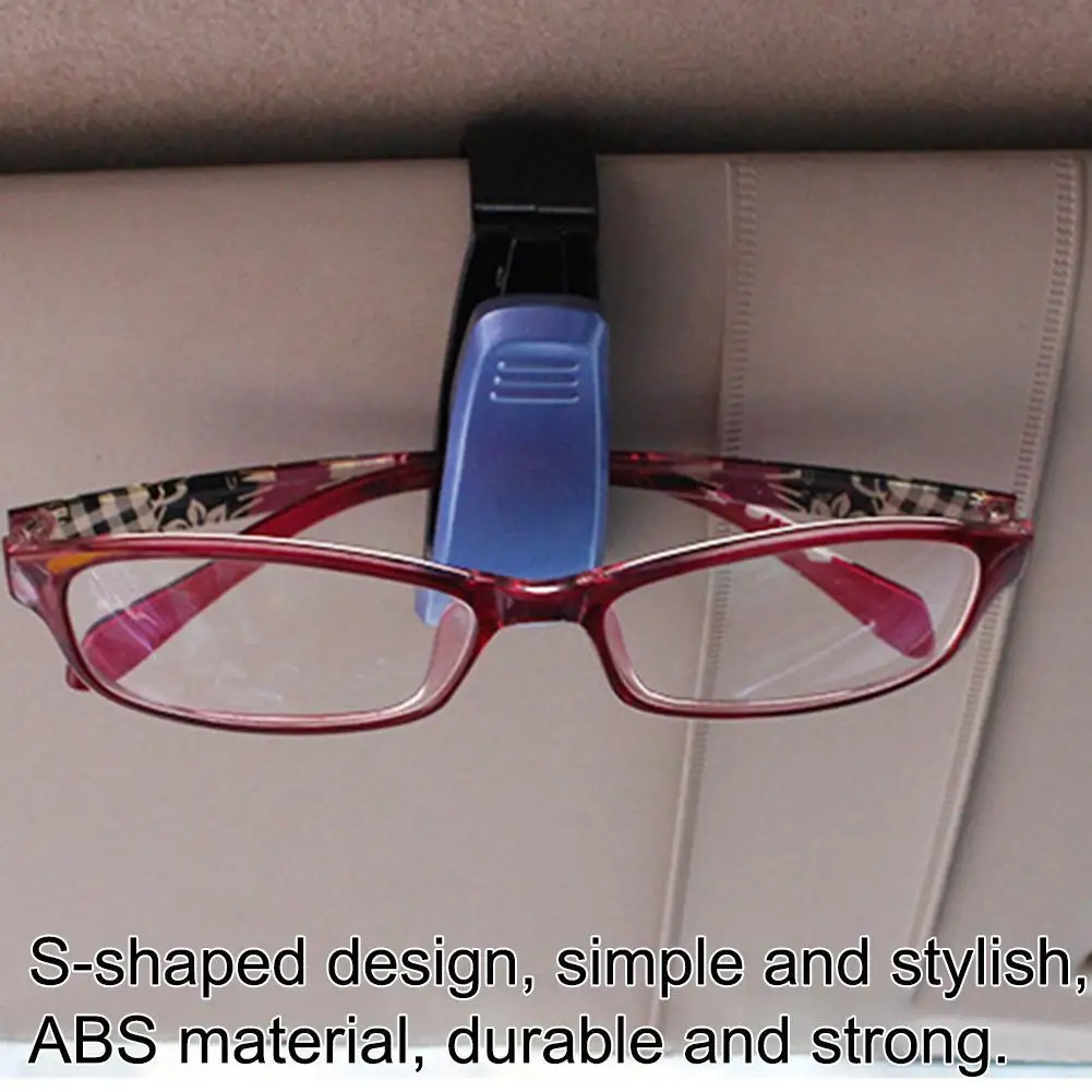 

80% HOT SALES !!! Multifunctional S Shape Vehicle Ticket Holder Clip Car Mount Sunglasses Clamp