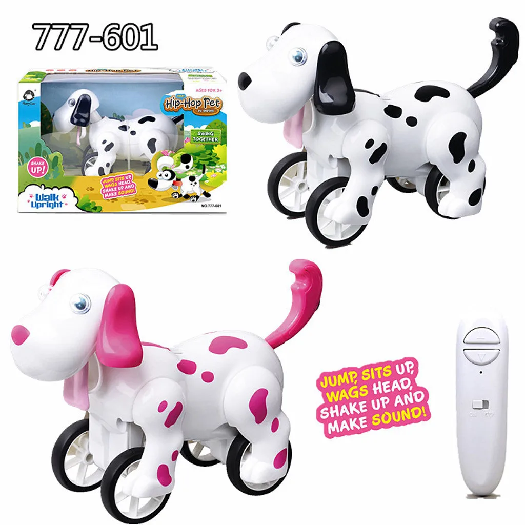 Умный робот RC игрушка для собак Умные Электронные Домашние животные собака Детская игрушка милые животные RC Интеллектуальный робот подарок детский подарок на день рождения